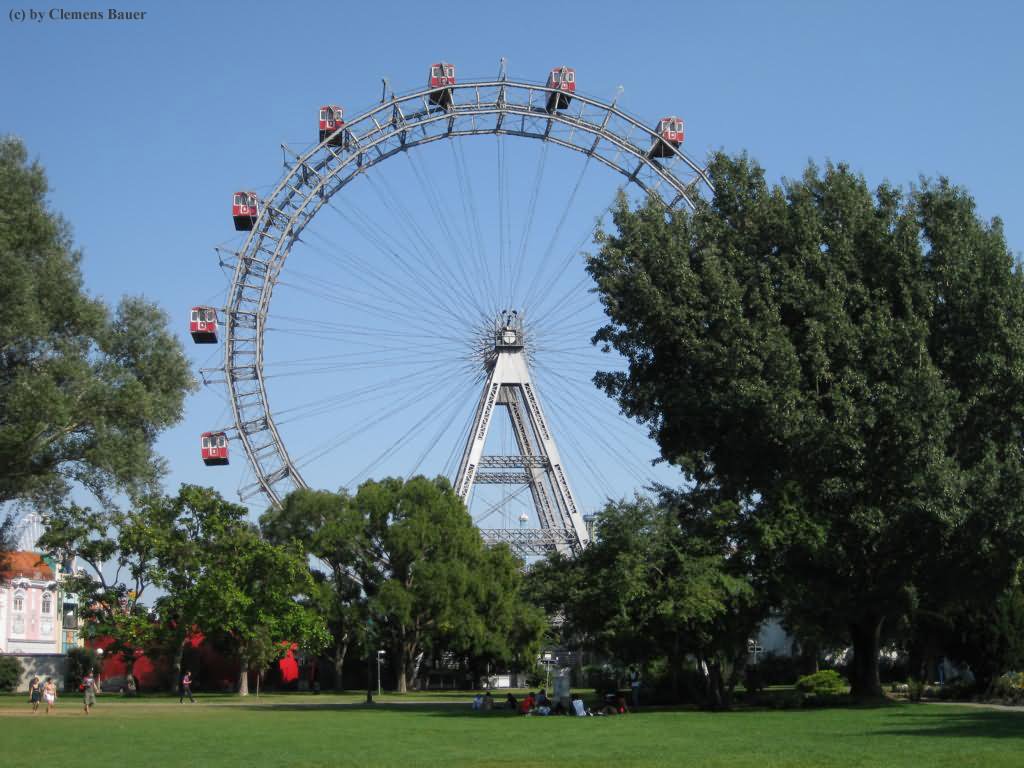 Wiener Riesenrad In Prater Amusement Park Picture