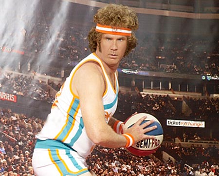 Will Ferrell With Volleyball Funny Picture