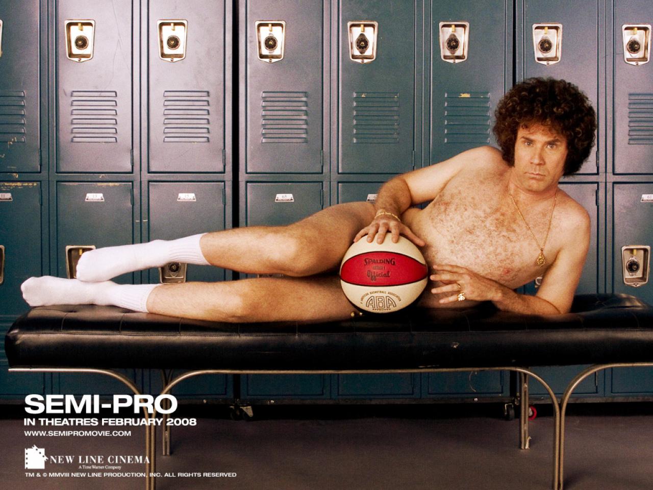 Will Ferrell With Volleyball In Funny Pose Picture For Facebook