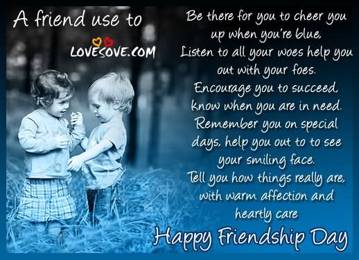 Wish You Happy Friendship Day Picture
