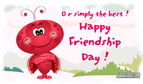 You Are Simply The Best Happy Friendship Day Picture