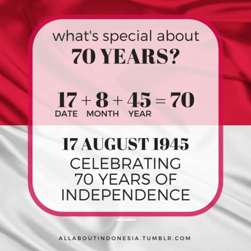 17 August 194 Celebrating Independence Day Of Indonesia