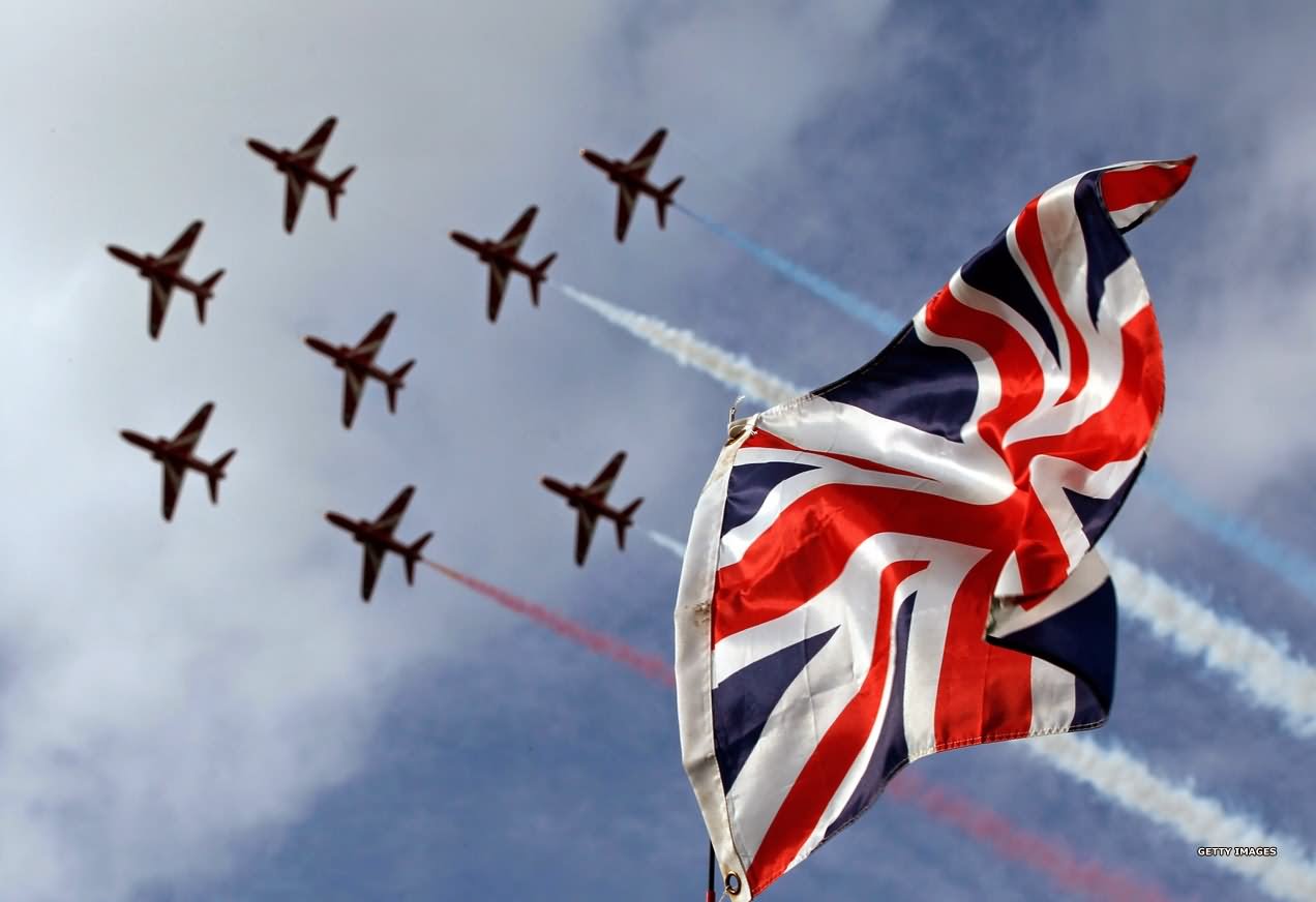 Air Show In United Kingdom Ahead Of Armed Forces Day