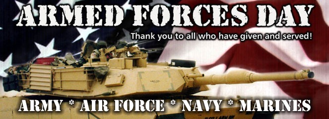 Armed Forces Day 2016 Thank You To All Who Have Given And Served