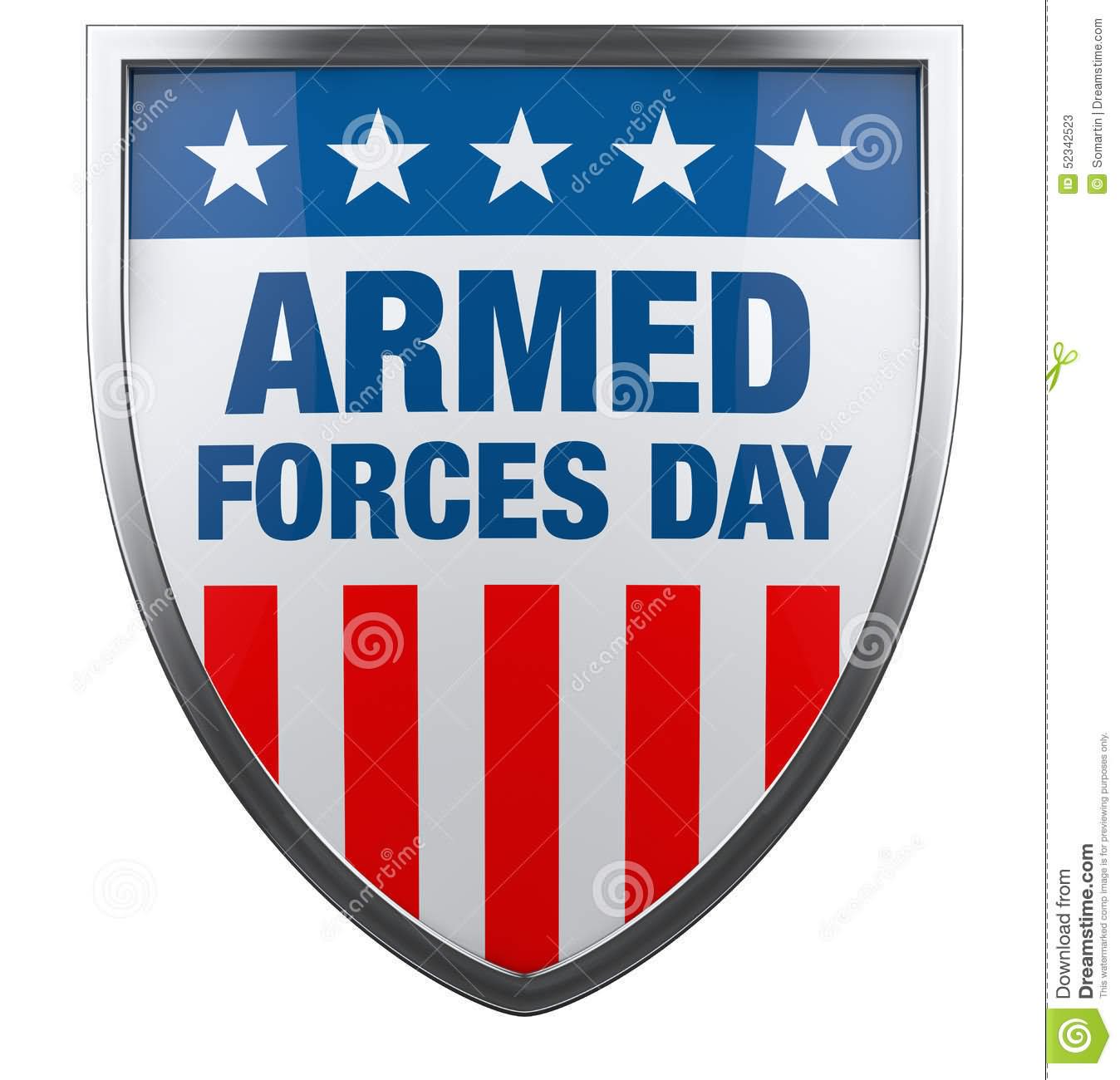 Armed Forces Day America Batch Picture
