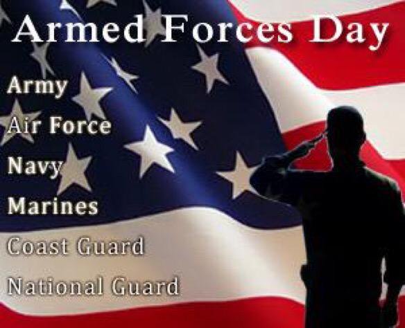Armed Forces Day Army, Air Force, Navy, Marines, Coast Guard, National Gard