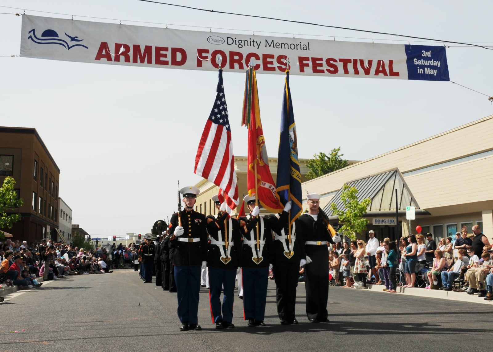 Armed Forces Day Parade In Bremerton