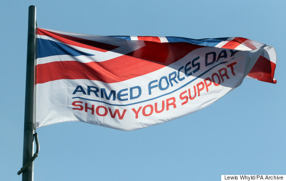 Armed Forces Day Show Your Support Flag Image