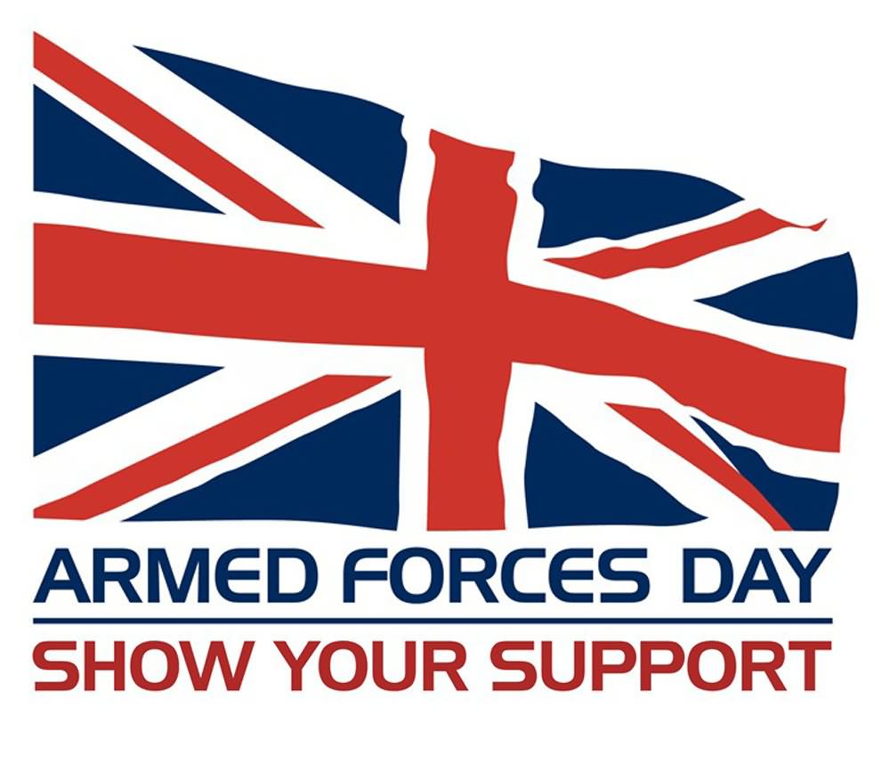Armed Forces Day Show Your Support United Kingdom Flag Picture