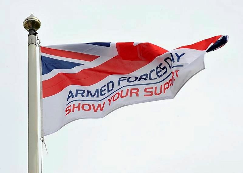 Armed Forces Day Show Your Support Waving Flag Picture
