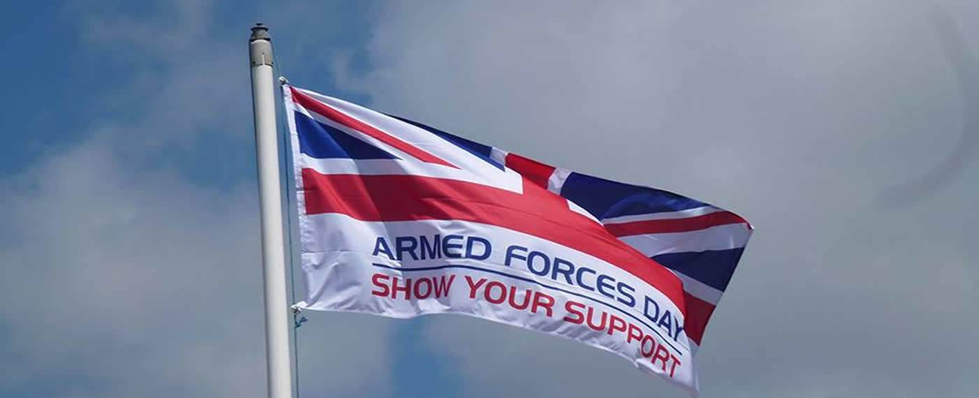 Armed Forces Day Waving Flag