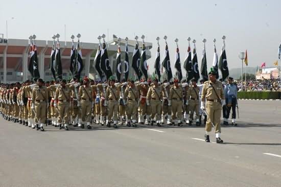 Azadi Parade During The Pakistan Independence Day