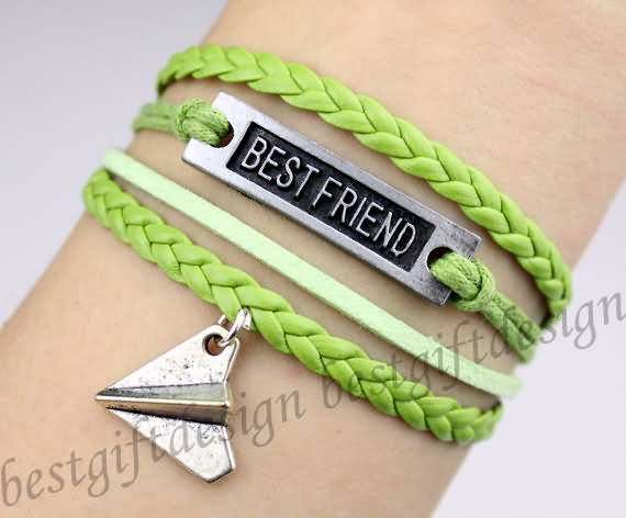 Beautiful Friendship Day Band On Wrist Picture