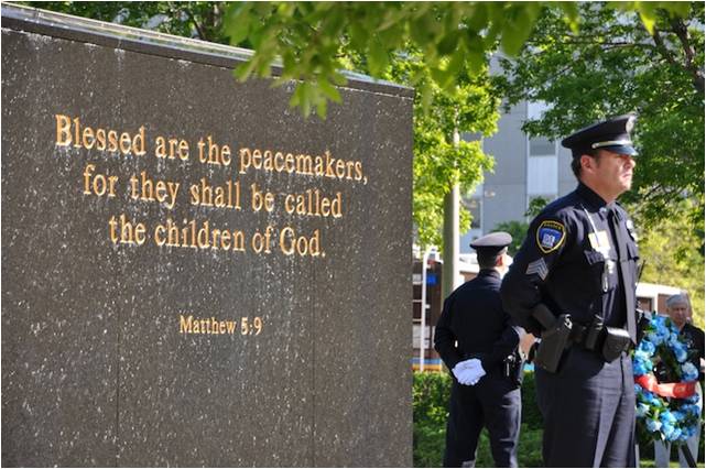 Blessed Are The Peacemakers For They Shall Be Called The Children Of God Happy Peace Officers Memorial Day