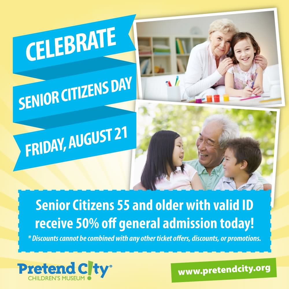 Celebrate Senior Citizen Day August 21
