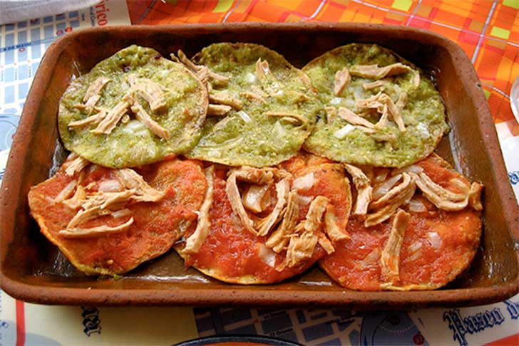 Chalupas Poblanas Cinco de Mayo Food Image