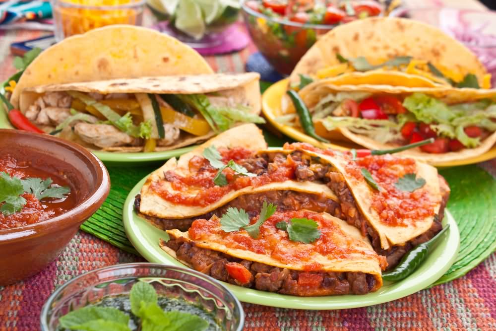 Cinco de Mayo Celebration With Traditional Food Picture