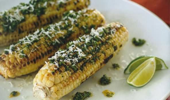 Corn On The Cob Cinco de Mayo Food Picture