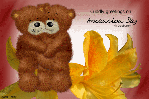 Cuddle Greetings On Ascension Day