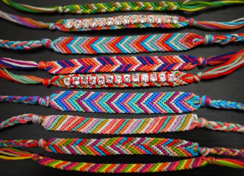 Cute Colorful Friendship Day Bands Picture