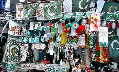 Decoration Stuff For Pakistan's Independence Day