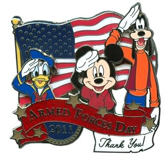 Disney Celebrating Armed Forces Day Thank You
