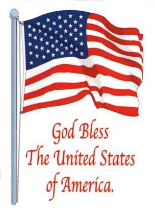 God Bless The United States of America Happy Flag Day