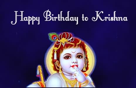 Happy Birthday To Krishna