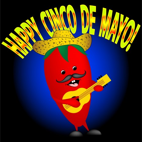 Happy Cinco de Mayo 2016 Red Pepper Singing Song Picture