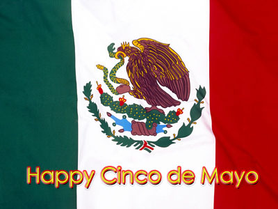 Happy Cinco de Mayo Mexican Flag Picture