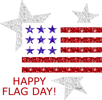Happy Flag Day Sparkle American Flag Picture