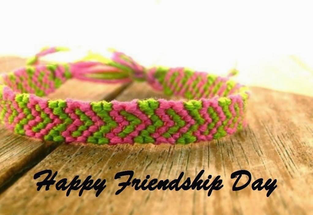 Happy Friendship Day With Cool Friendship Band Image