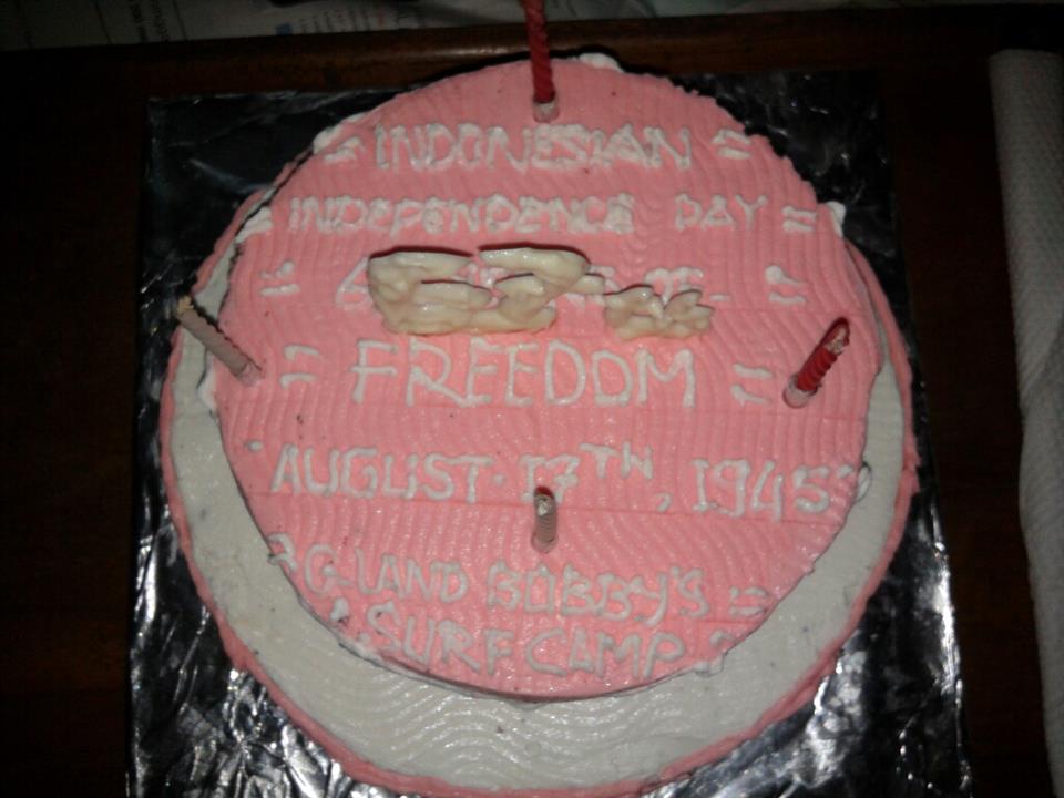 Happy Indonesian Independence Day Cake Picture