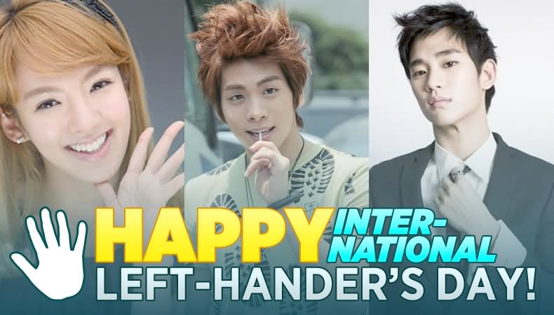 Happy International Left Handers Day 2016 Picture