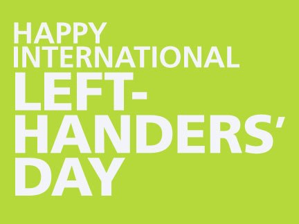 Happy International Left Handers Day 2016