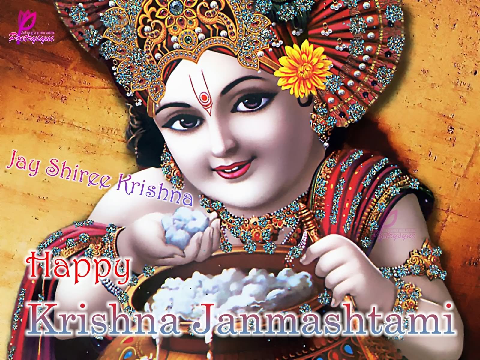Happy Krishna Janmashtami Jay Shiree Krishna