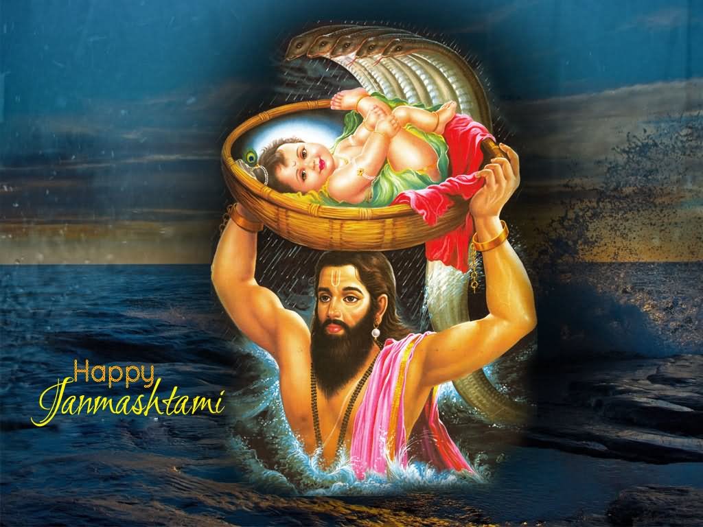 Happy Krishna Janmashtami Wishes 2016 Image