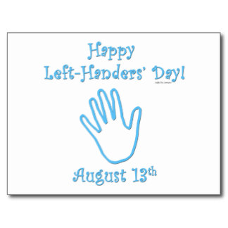 Happy Left Handers Day August 13th Picture