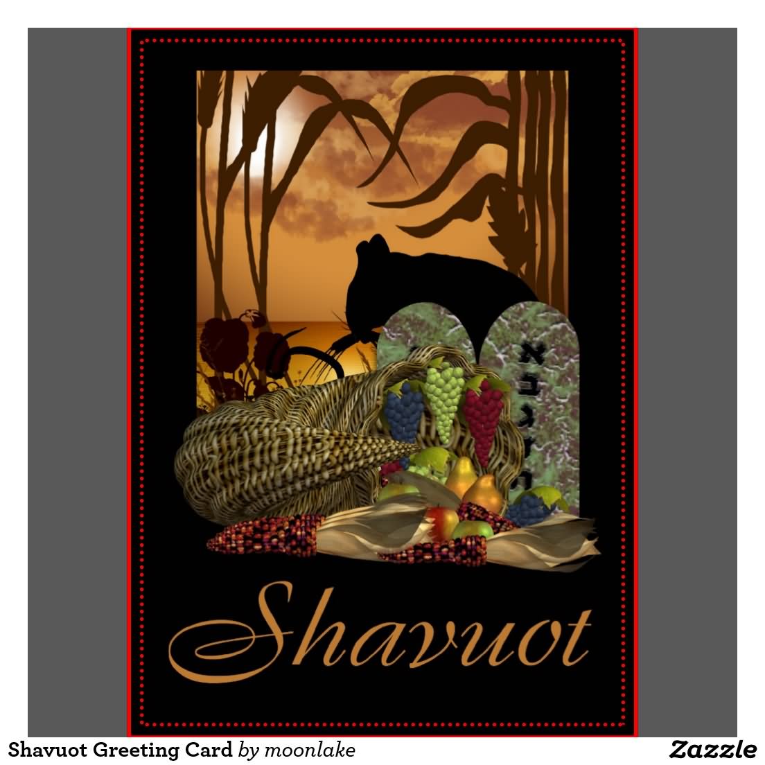 Happy Shavuot Greeting Ecard Picture