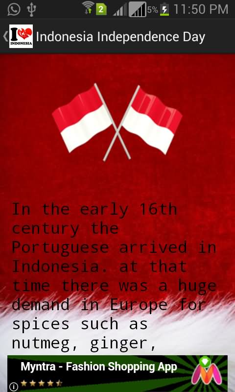 Indonesia Independence Day Wishes Screenshot