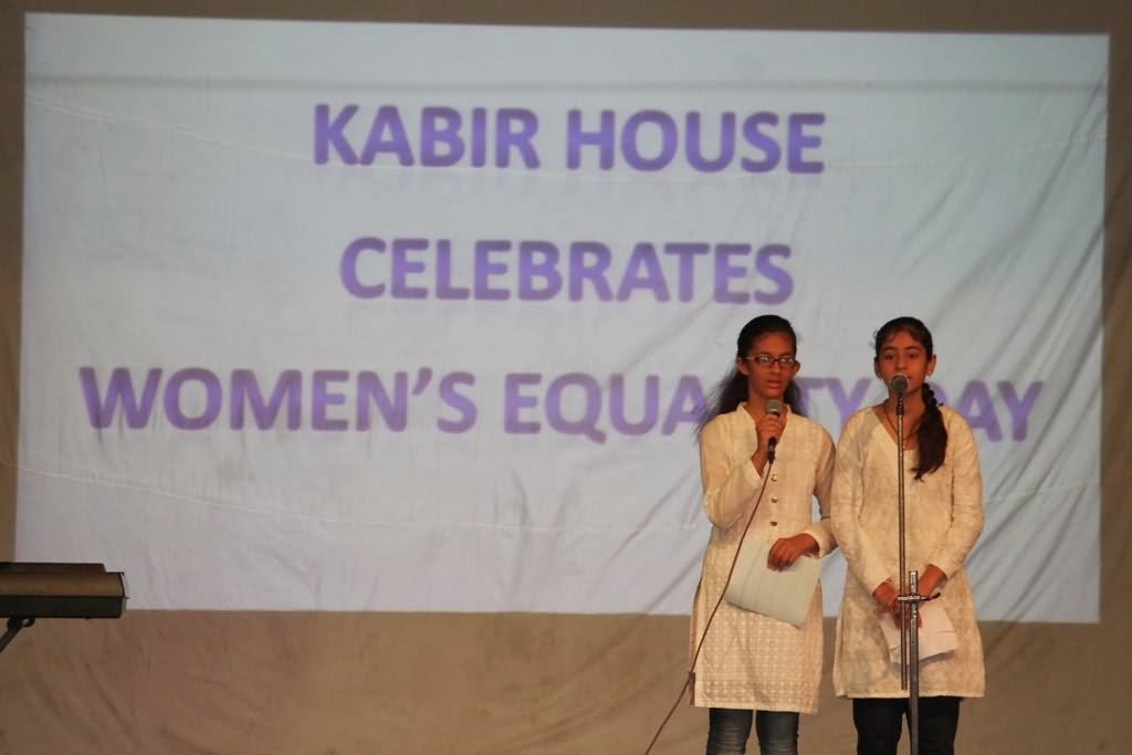 Kabir House Celebrates Women's Equality Day