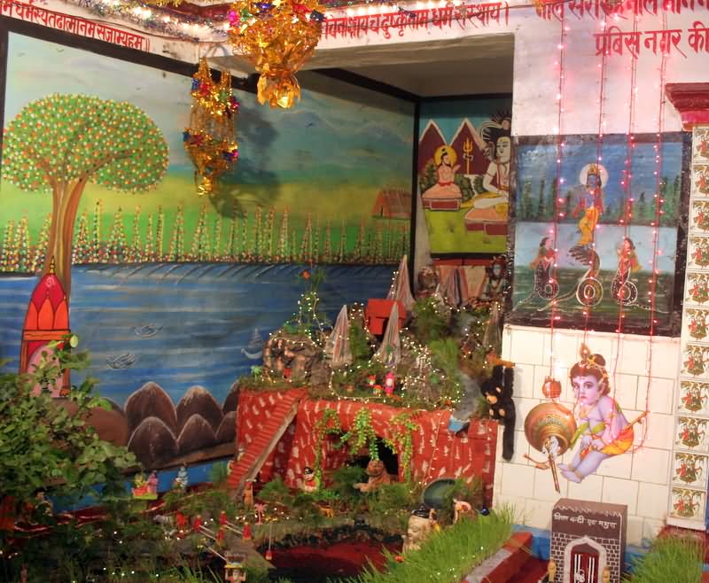 Krishna Janmashtami Decorations Image