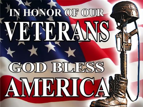 Memorial Day In Honor Of Our Veterans God Bless America