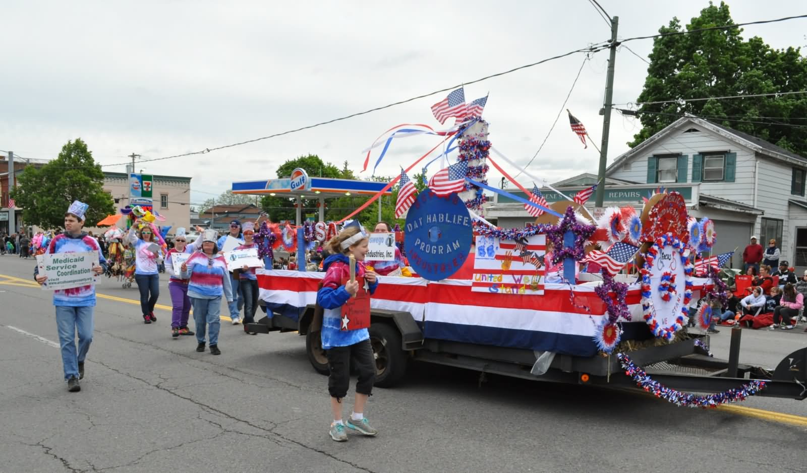 Memorial Day Parade Float Picture
