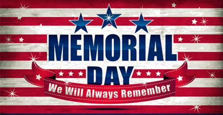 Memorial Day We Will Always Remember