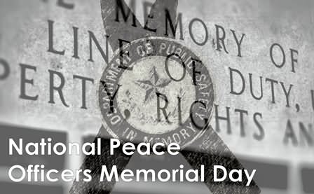 National Peace Officers Memorial Day Picture For Facebook