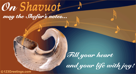 On Shavuot May The Shofar's Notes
