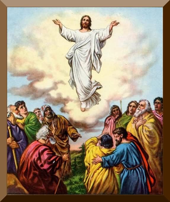 Painting Of Jesus Christ Ascension Day