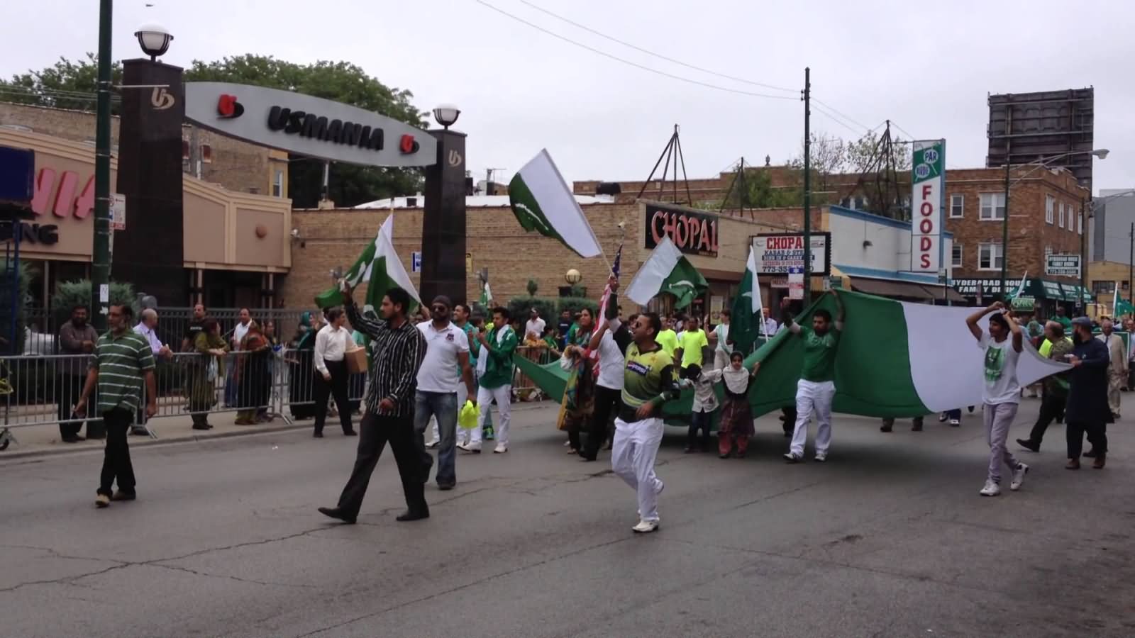 Pakistan Independence Day Parade At Chicago
