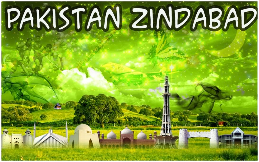 Pakistan Zindabad Happy Independence Day Of Pakistan